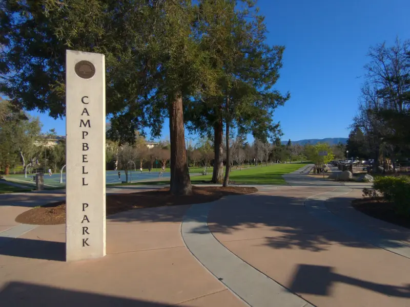 Entrance to Campbell Park